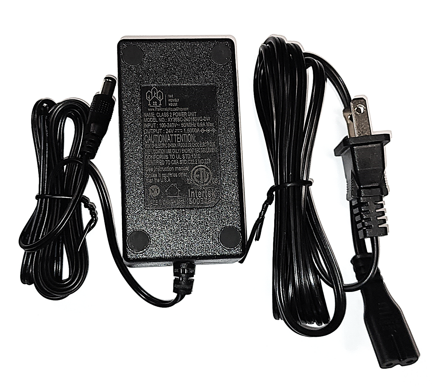 24 Volt 1.5 Amp Power Adapter for Dymo Labelwriter 450, 450 Turbo, 450 Twin Turbo, 550, 550 Turbo, 400, 400 Turbo, 330, 330 Turbo